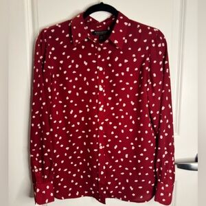 Banana Republic Patterned Button Down